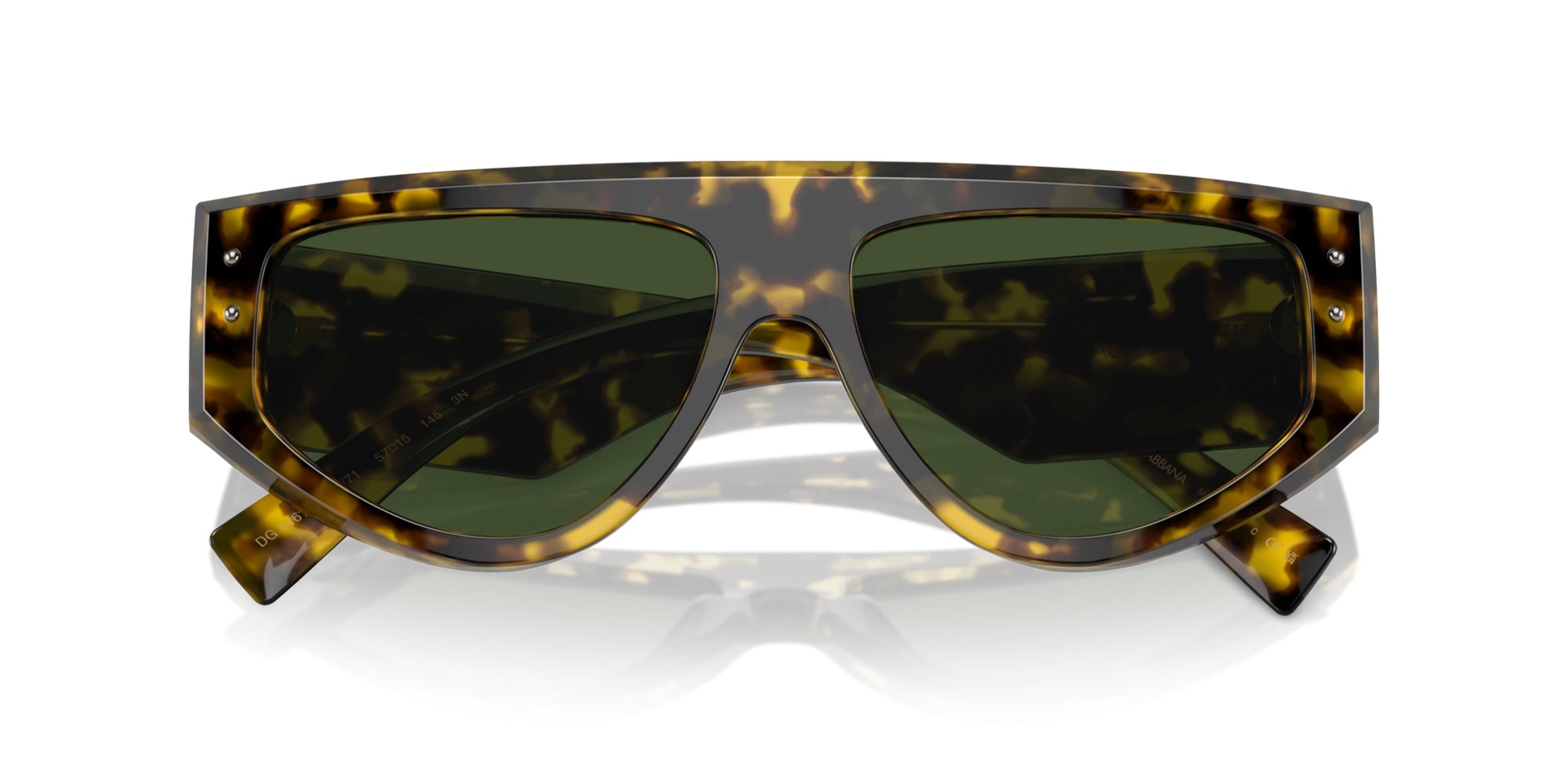Dolce&Gabbana DG4461 Designer Sunglasses for Women - Luxury Polarized UV Protection Fashion Eyewear for Outdoor, Driving & Vacation
