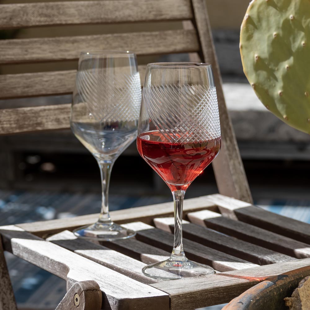 Premium 19.5oz All-Purpose Wine Glasses Set of 12 - Perfect for Bourbon Street Cocktails, Parties, and Entertaining at Home