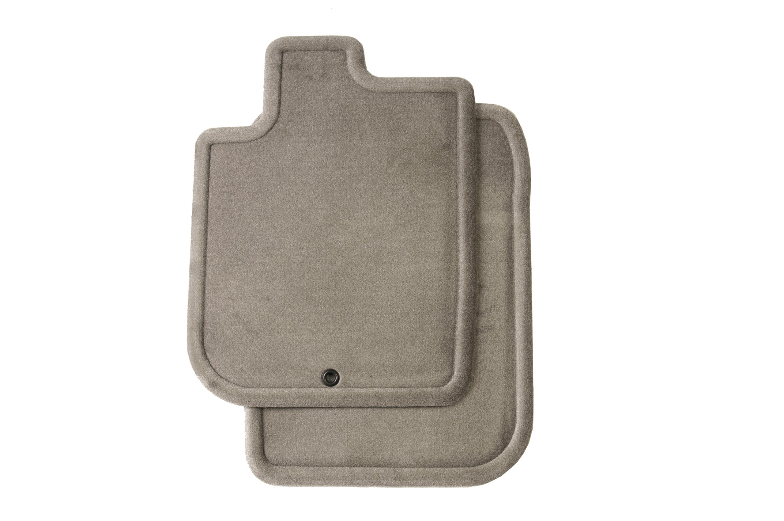 Premium GM Accessories 25836175 Front Carpeted Floor Mats - Gray Car Floor Mats for Chevrolet, GMC, Buick & Cadillac | All-Weather Protection & Comfort for Sedans, SUVs & Trucks