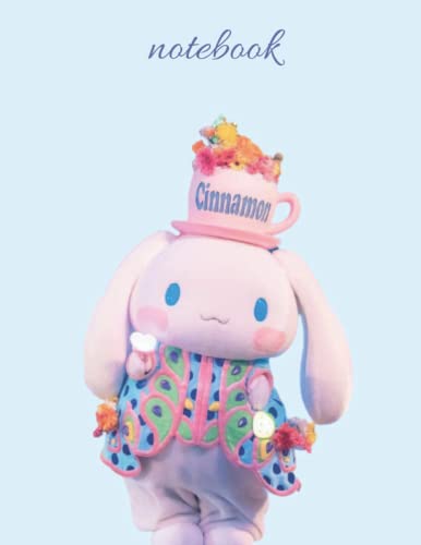 Cinnamoroll Notebook - College Ruled Lined Journal for Kids, Teens & Adults | Kawaii Sanrio Stationery for School, Office & Creative Writing | Perfect Gift for Girls, Boys & Women