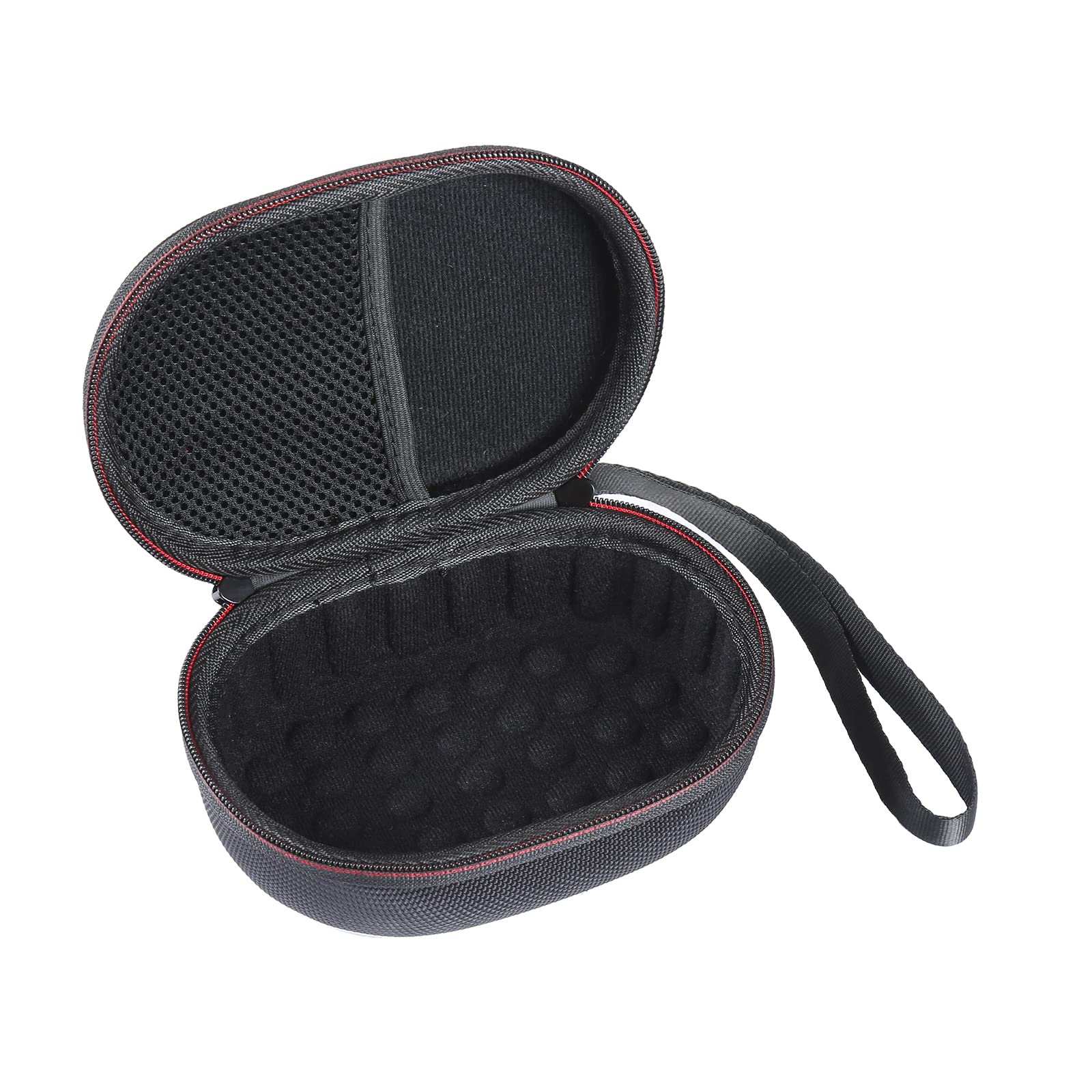 WERICO Shockproof Protective Case for JBL GO 4/GO 3 Eco/GO 3 Ultra Portable Bluetooth Speaker - Waterproof Cover for Travel, Outdoor, Camping, Beach (Black)