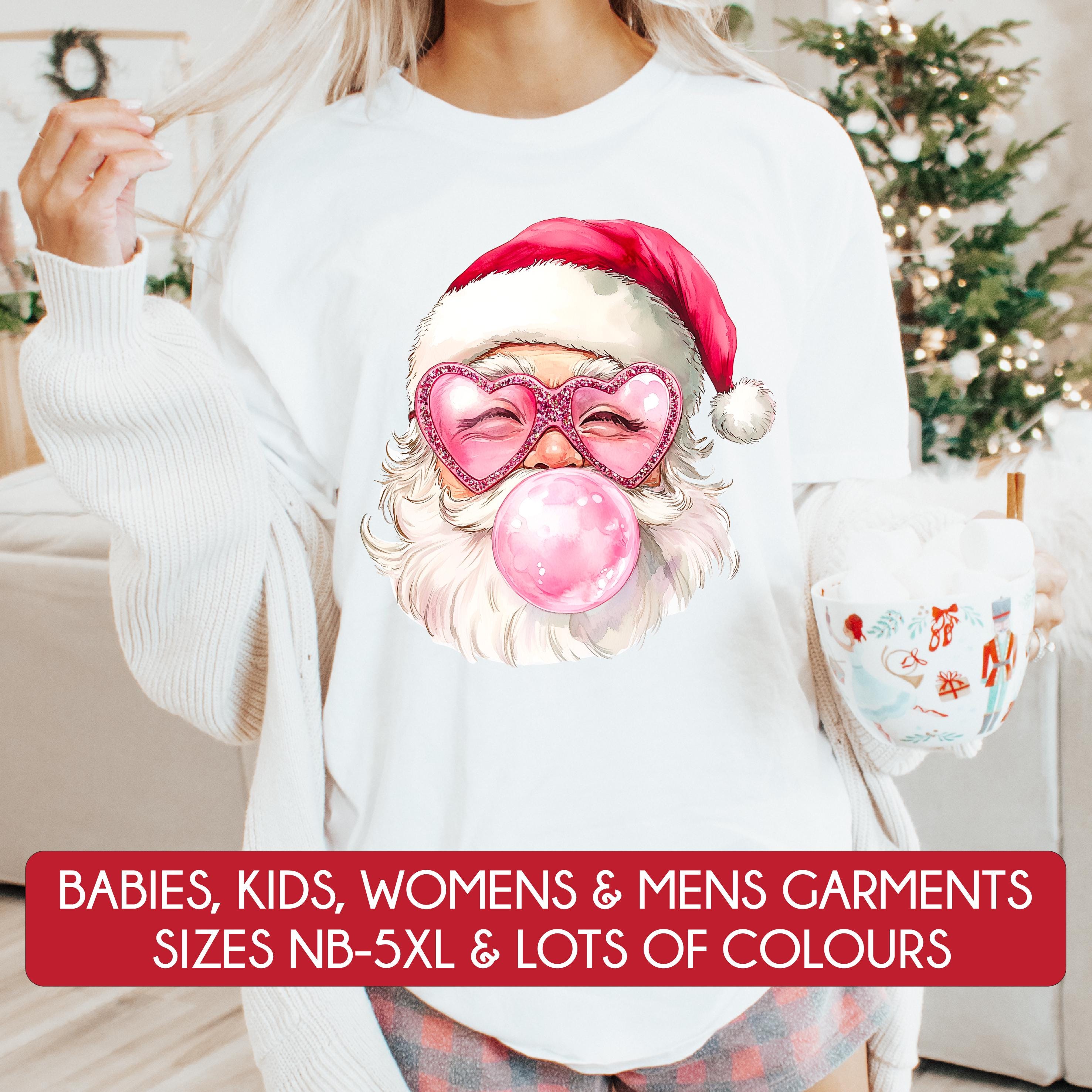 Vintage Santa Christmas T-Shirt - Retro Holiday Graphic Tee for Men & Women - Perfect for Xmas Parties, Gifts & Festive Celebrations