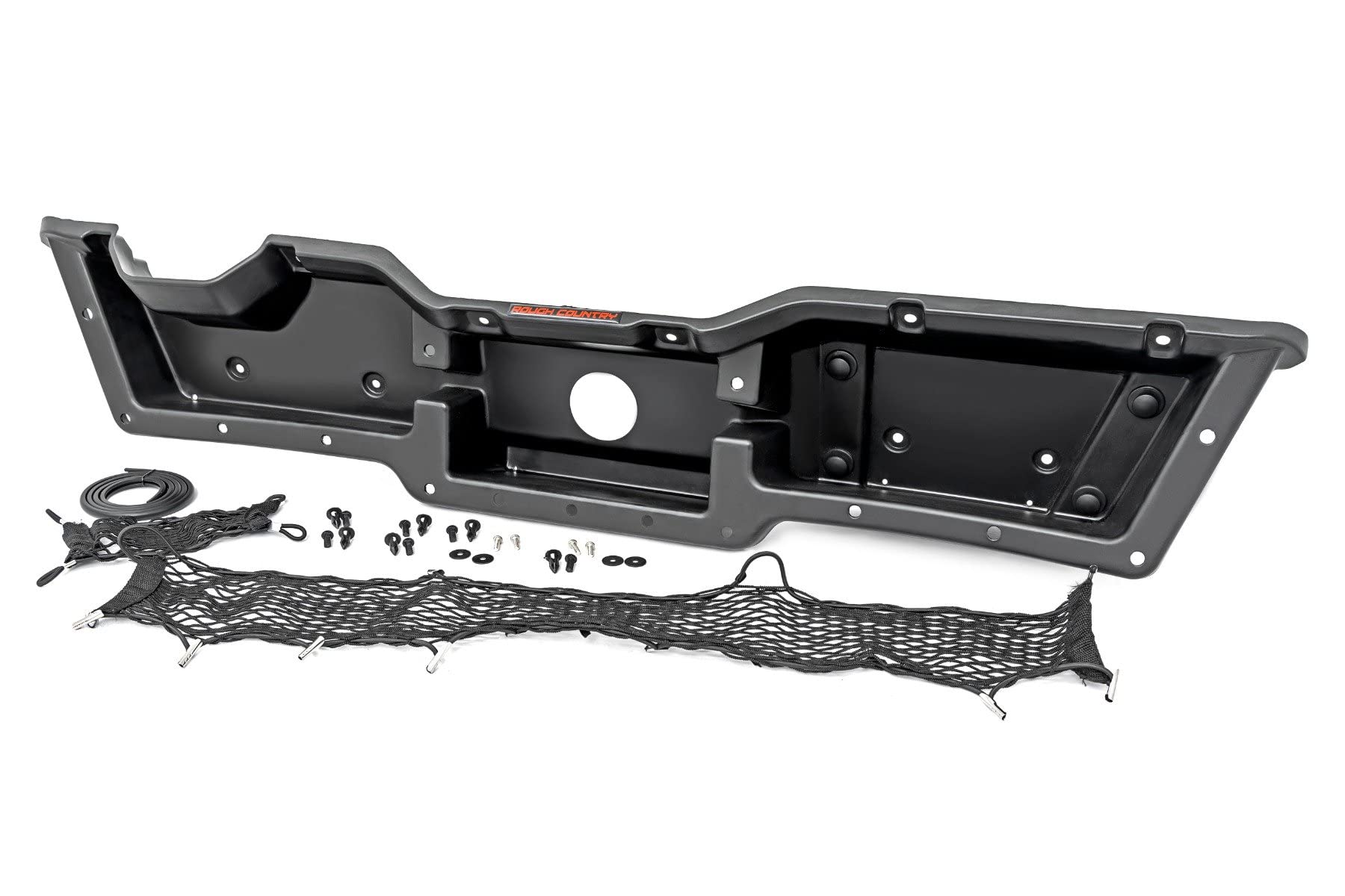 Rough Country Under Dash Storage Tray for Honda Pioneer 1000 (2016-2024) | Durable Interior Organizer for ATV Accessories | Perfect for Tools, Phones & Off-Road Gear Storage