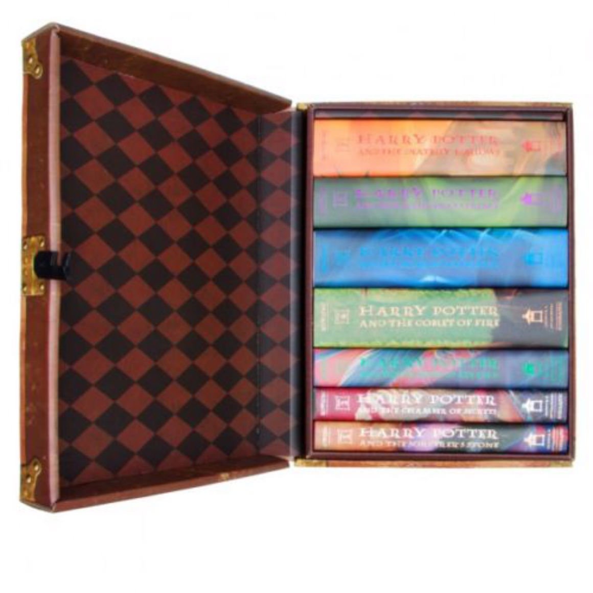 Harry Potter Hardcover Limited Edition Boxed Set - Complete 7 Book Collection in Collectible Chest | Perfect for Fans, Gift Giving & Home Library Display