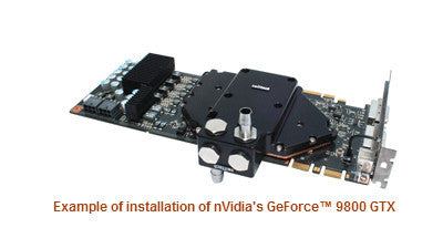 Swiftech 9800 GTX MOSFET Heatsink - High-Performance Cooling Solution for Graphics Cards | Perfect for Gaming PCs and Workstations