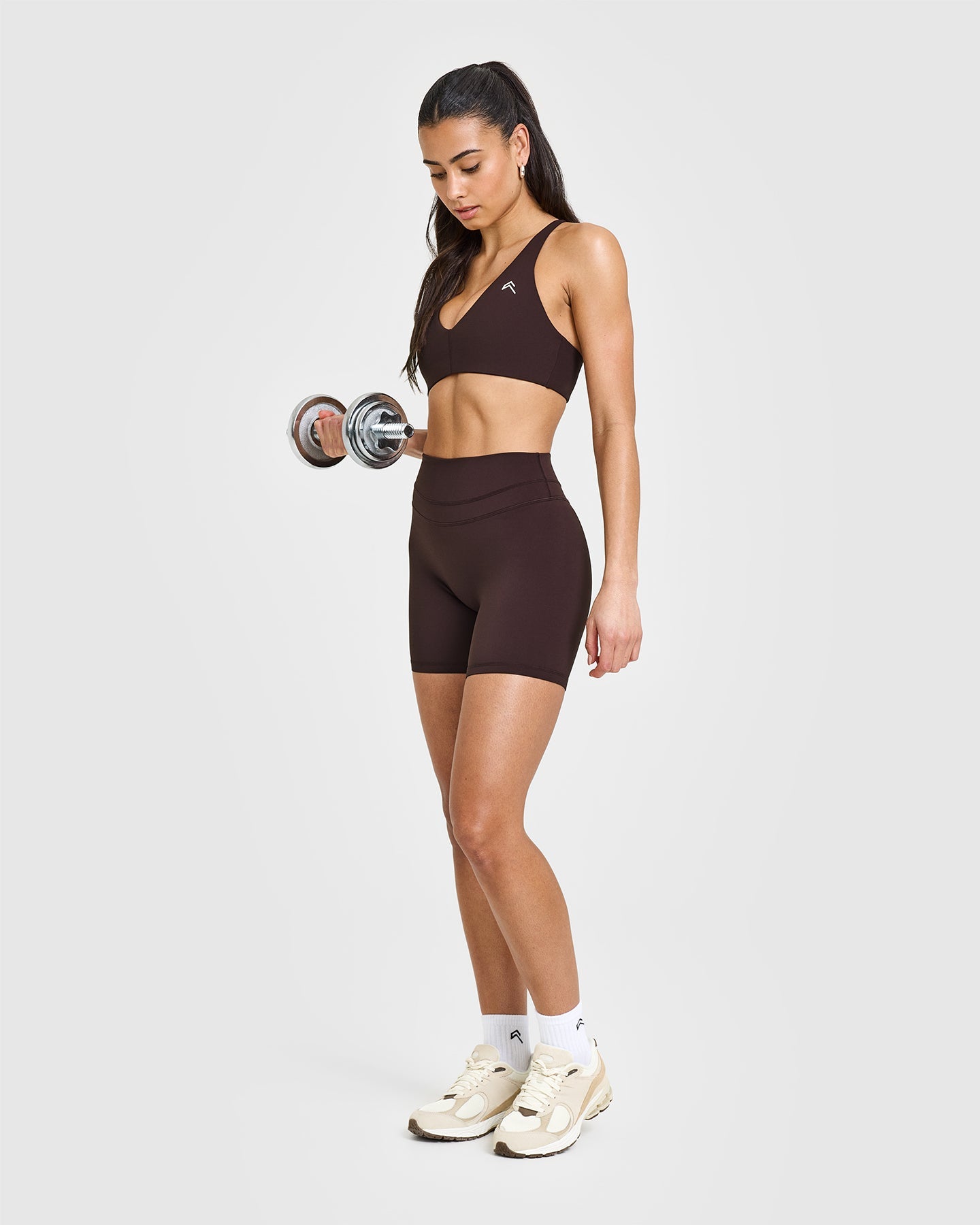 Seamless Wireless Micro Bralette - Soft Comfort Bra for Women in Plum Brown | Perfect for Yoga, Lounge & Everyday Wear