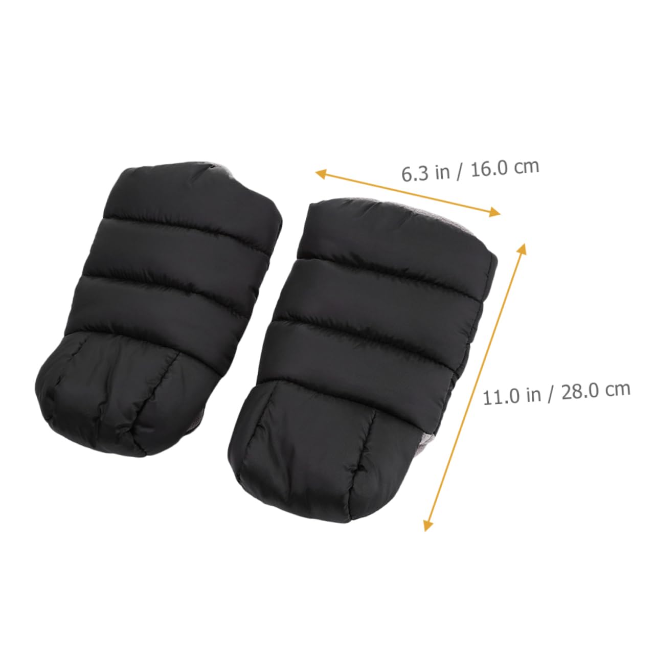 Wakauto 5 Pairs Stroller Gloves for Baby - Windproof Winter Hand Muffs to Keep Baby Warm in Carriage - Perfect for Cold Weather Strolls, Outdoor Walks and Winter Baby Protection