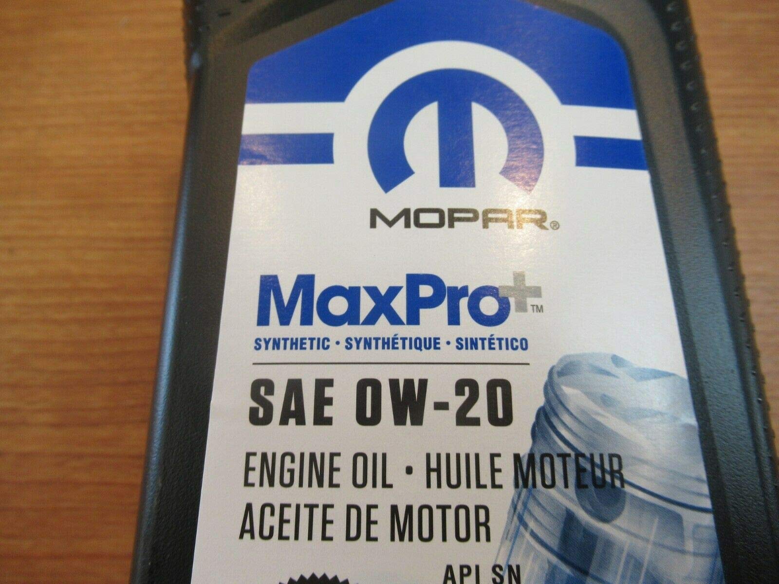 Jeep Cherokee 2.4L 6 Quart 0W-20 Maxpro+ Full Synthetic Engine Oil & Oil Filter Kit - Complete Maintenance Package for Smooth Performance & Engine Protection