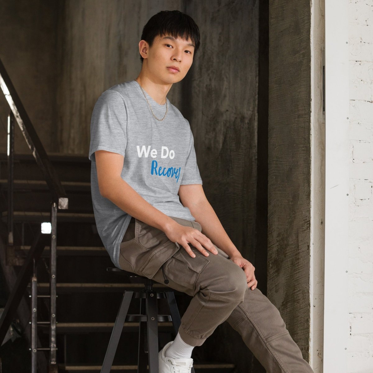 We Do Recover: Unisex Essential T-Shirt - Comfortable Cotton Tee for Everyday Wear, Gym, and Casual Outfits