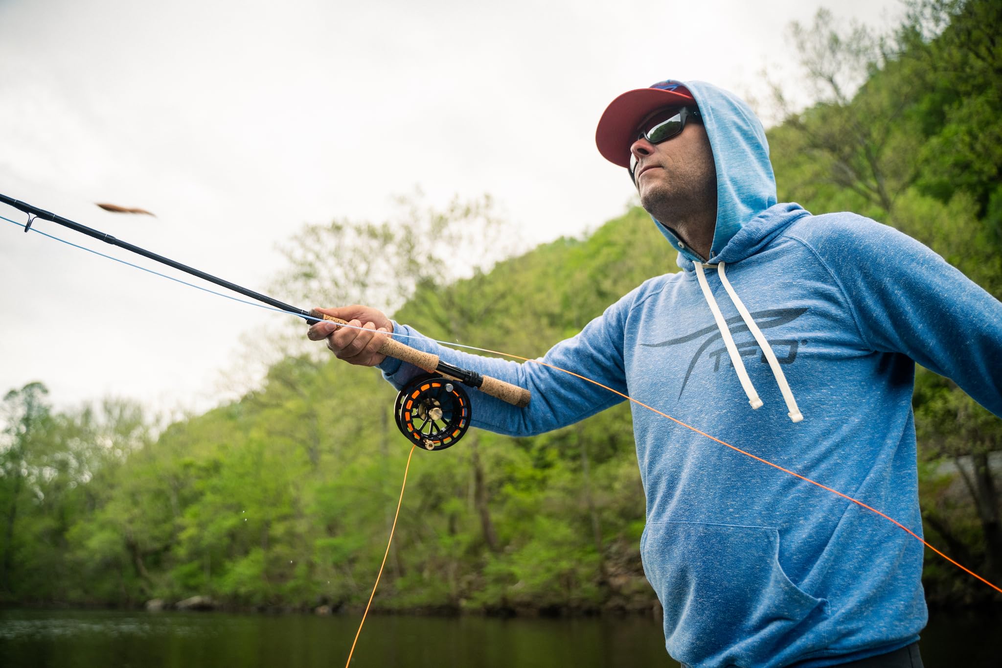 TFO BC Big Fly Rod - Premium Fly Fishing Rod for Trout, Bass & Salmon - Lightweight & Durable Graphite Construction - Perfect for Freshwater & Saltwater Fly Fishing Adventures