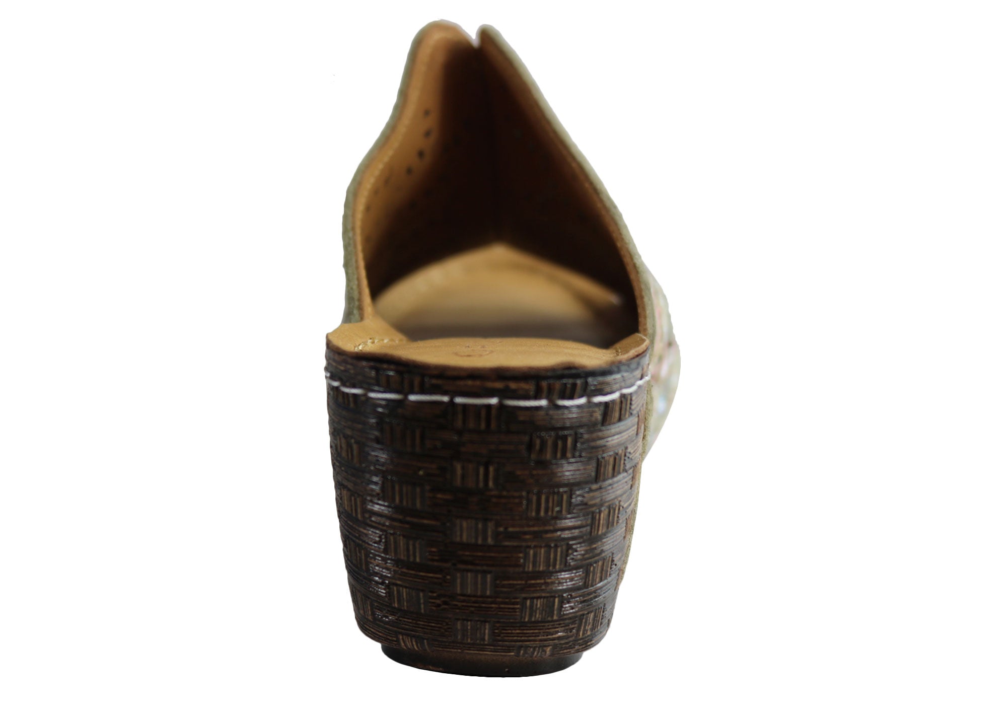 Orizonte Deb Women's European Leather Comfortable Wedge Slide Sandals - Stylish & Supportive for Summer, Beach, and Casual Outings