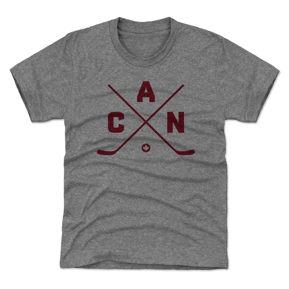 500 LEVEL Canada Hockey Kids Shirt - Youth Hockey Jersey for Boys & Girls - Perfect for Game Day, Team Sports & Fan Apparel