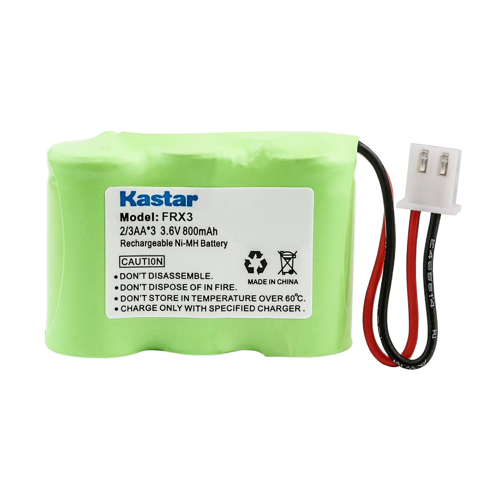 3.6V 2/3AA NiMH Rechargeable Battery - Compatible with Eton FRX3, Axis Radio, F12 & FR360 - Perfect for Emergency Radios & Outdoor Adventures