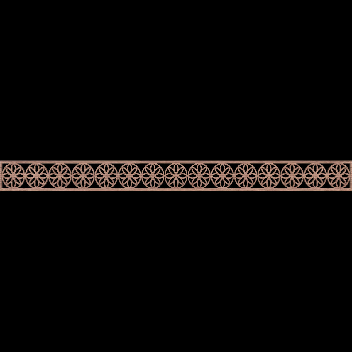 Blume Fretwork Moulding - Decorative Wood Trim for Home & Furniture DIY Projects | Perfect for Crown Molding, Wall Paneling & Cabinet Accents