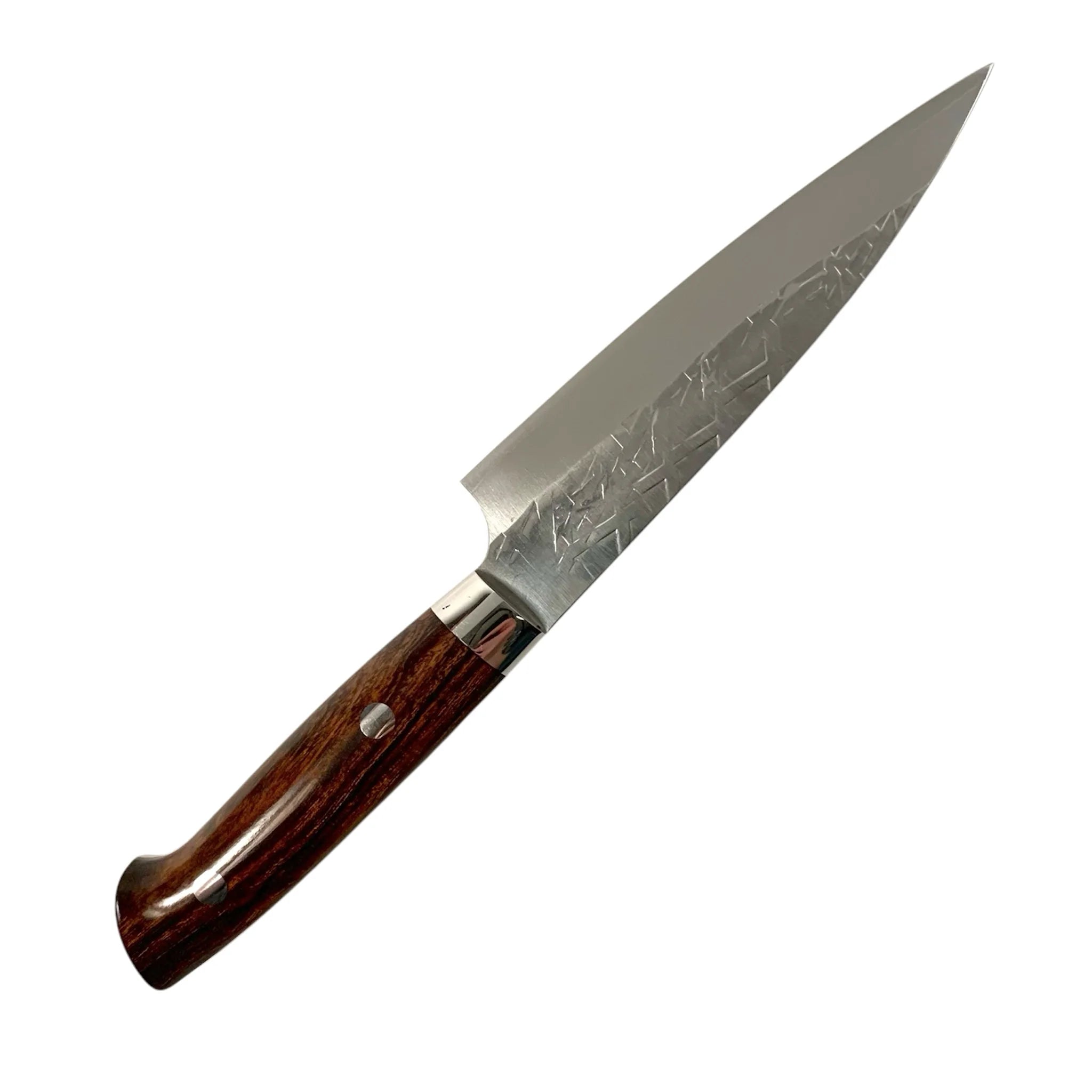 Takeshi Saji SRS-13 Petty Knife 130mm with Premium Ironwood Handle - Japanese Kitchen Knife for Precision Slicing, Chopping & Garnishing