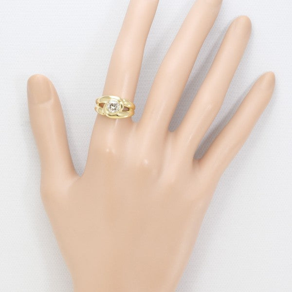 18K Yellow Gold Brown Diamond Ring for Women - Elegant Engagement & Wedding Jewelry - Perfect for Proposals, Anniversaries, and Special Occasions