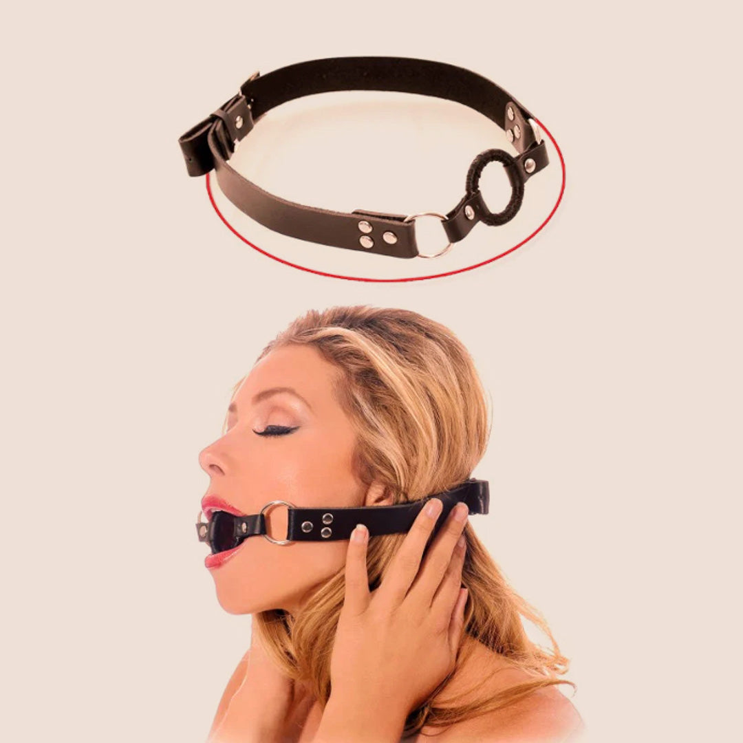 Fetish Fantasy Series Open Mouth Gag - BDSM Bondage Gear for Adults, Perfect for Role Play & Sensory Deprivation - Enhance Your Intimate Experiences