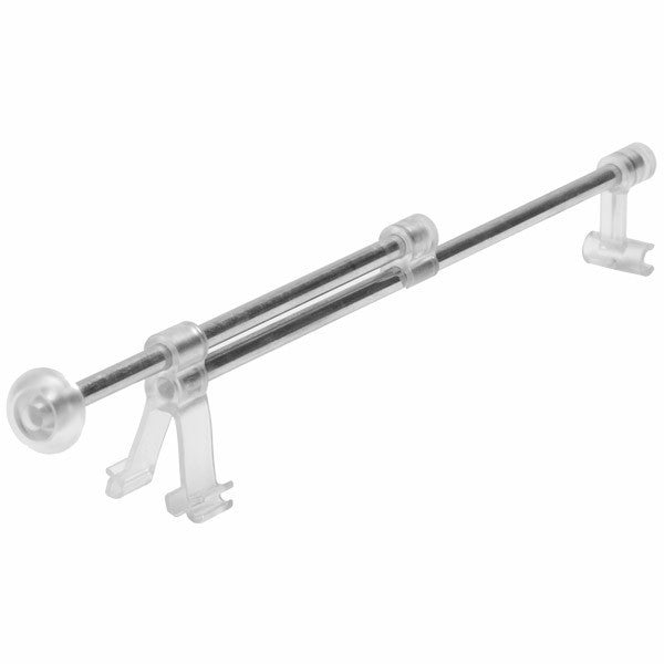 Expandable Valet Rod - Adjustable Closet Organizer for Hanging Clothes & Accessories - Perfect for Bedroom, Closet, and Travel Use