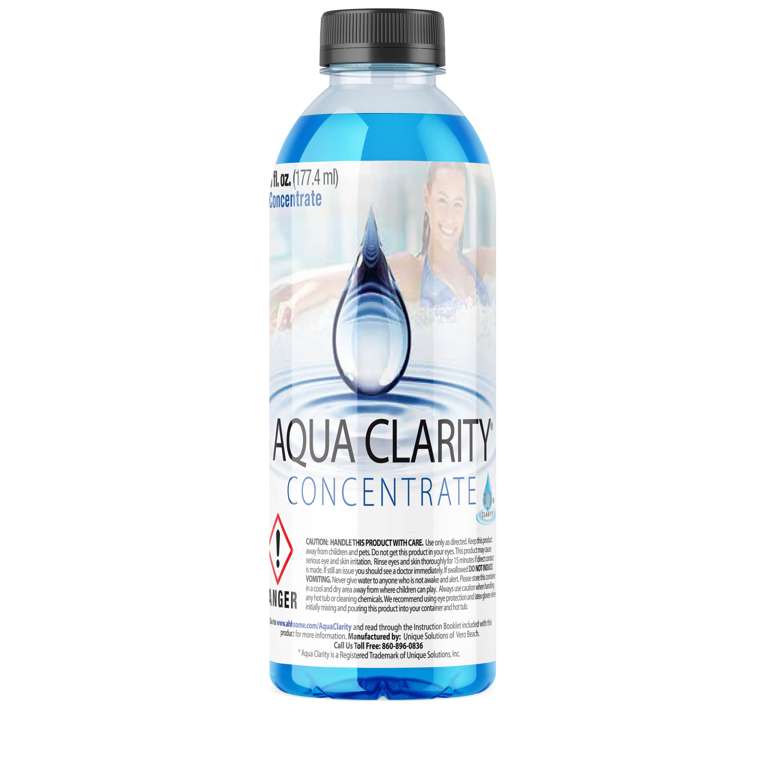 3-in-1 Hot Tub Cleaner, Clarifier & Conditioner - Weekly Treatment Eliminates Need to Drain, Reduces Chemical Use - Complete 1-Year Spa Maintenance for Crystal Clear Water (Ideal for Backyard Relaxation & Hydrotherapy)