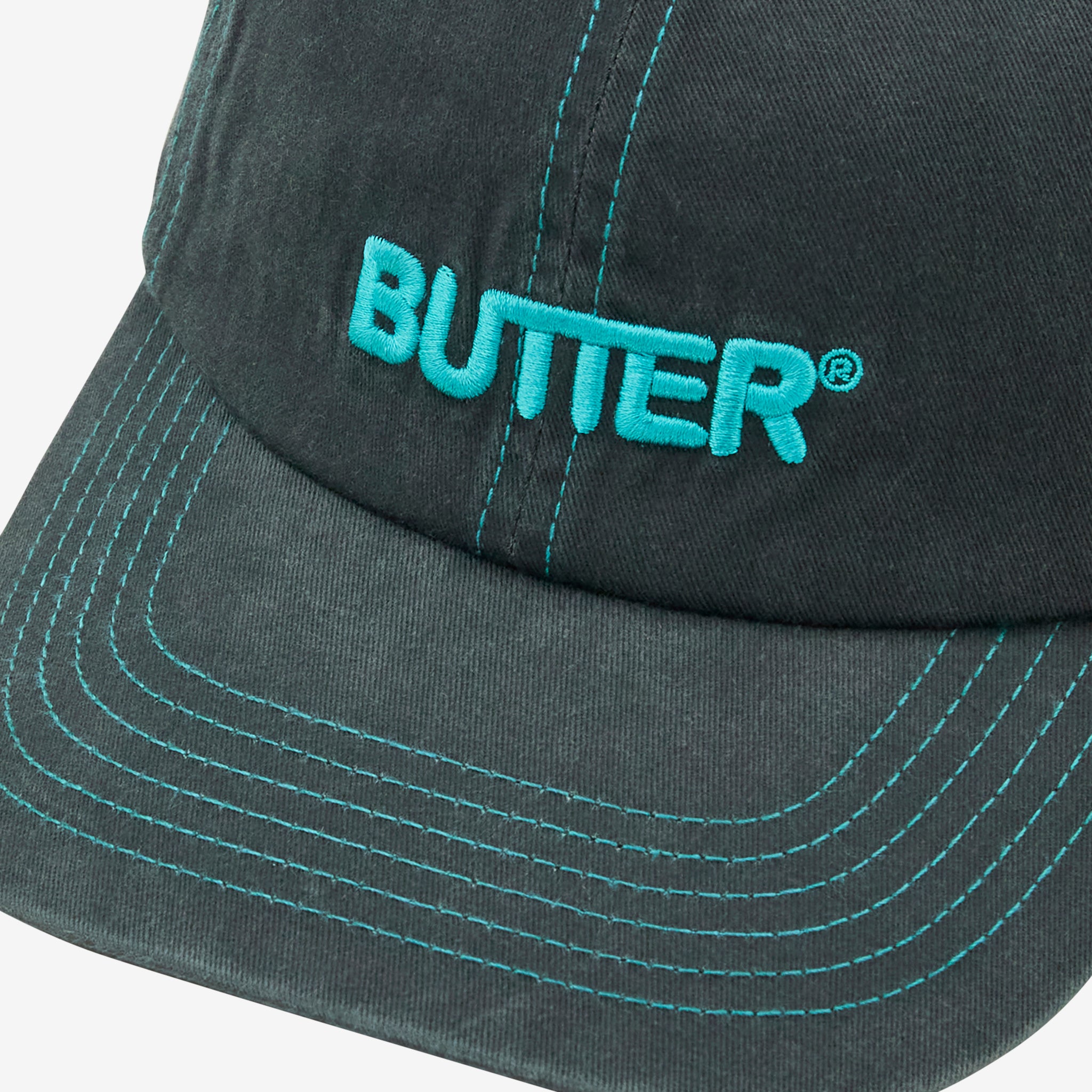 Rounded Logo 6-Panel Baseball Cap - Black Adjustable Dad Hat for Men & Women - Perfect for Outdoor Sports, Casual Wear & Sun Protection
