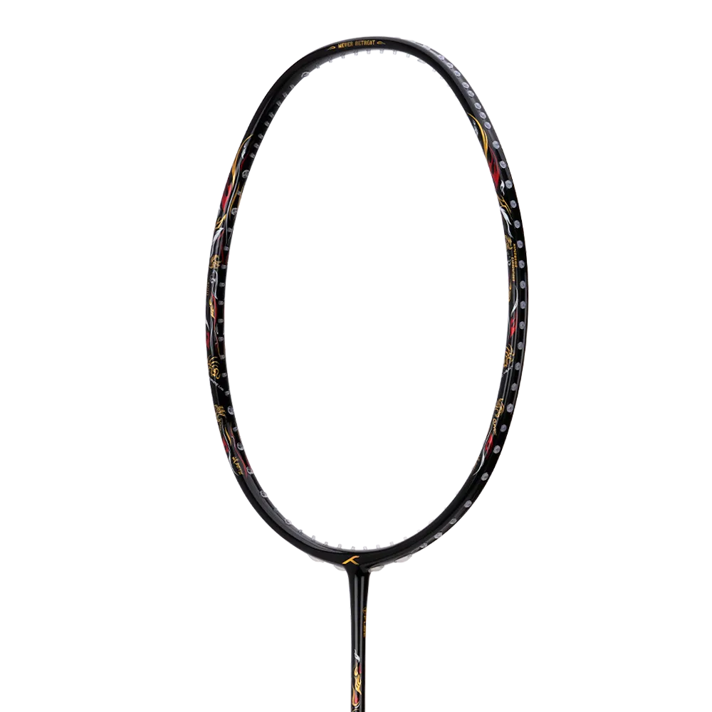 HNDRD Battle 900 Professional Badminton Racket - Lightweight Carbon Fiber Shuttlecock Racket for Advanced Players - Perfect for Tournaments, Training & Outdoor Games