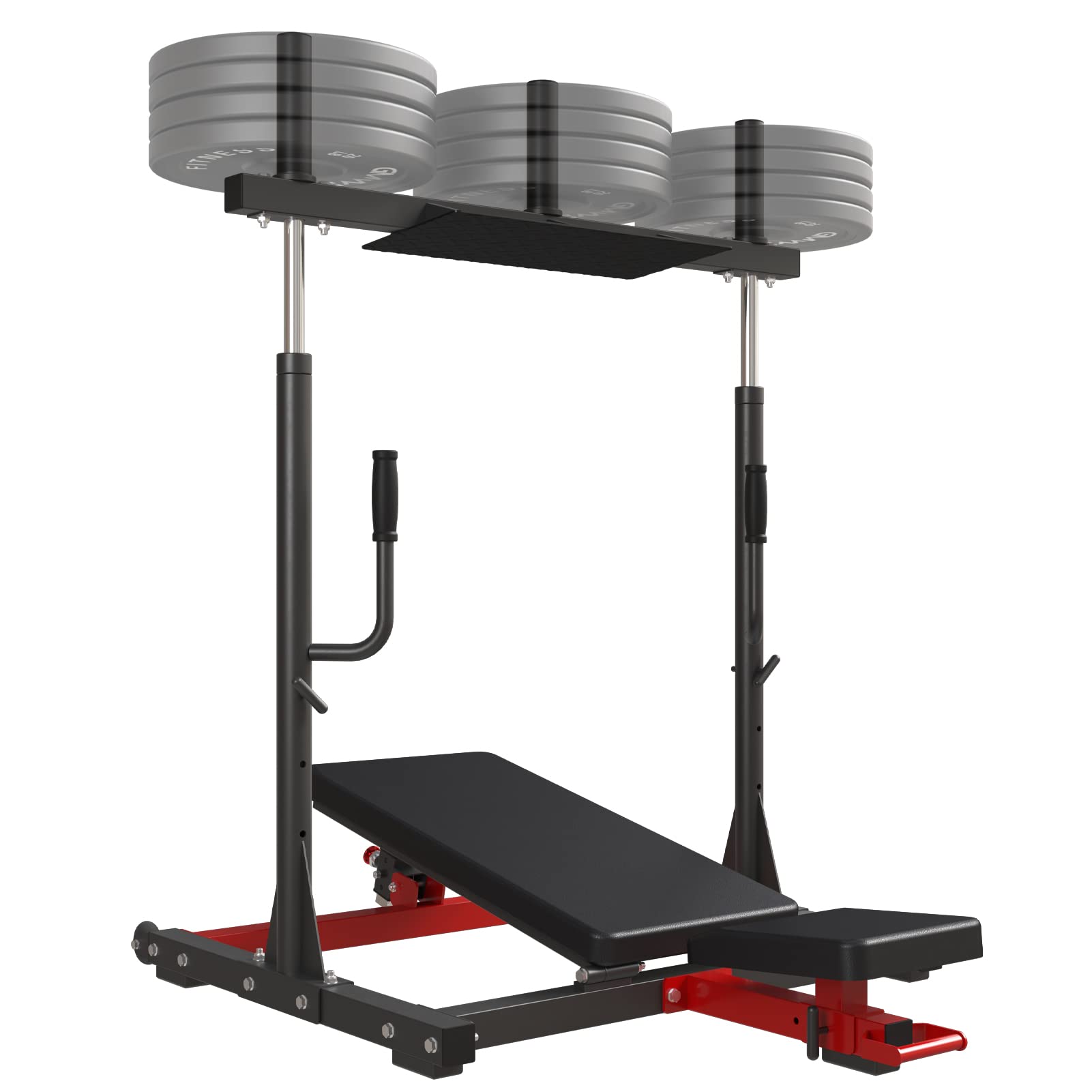 GMWD Vertical Leg Press Machine for Home Gym - Heavy Duty Leg Strength Training Equipment with Linear Bearing | Lower Body Workout Machine for Squats, Leg Press & Strength Building