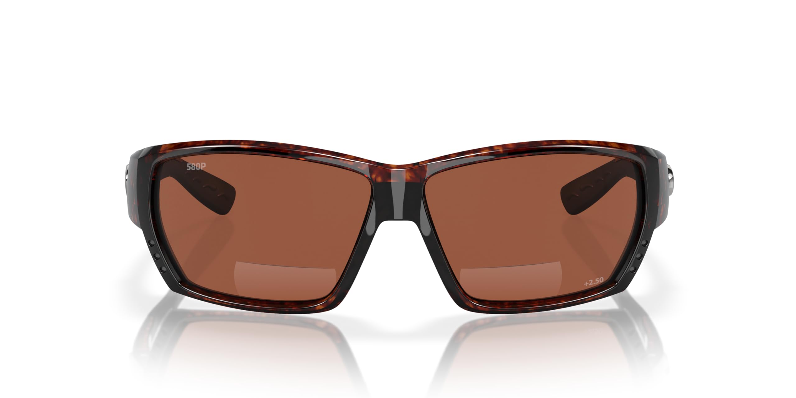 Costa Del Mar Men's Tuna Alley Readers Rectangular Polarized Sunglasses for Fishing, Driving & Outdoor Activities