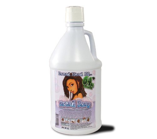 **Organic Dreadlock Shampoo for Natural Hair Care - 64 Oz Sulfate-Free Cleanser for Locs & Braids - Gentle Moisturizing Formula for Daily Use & Scalp Health**