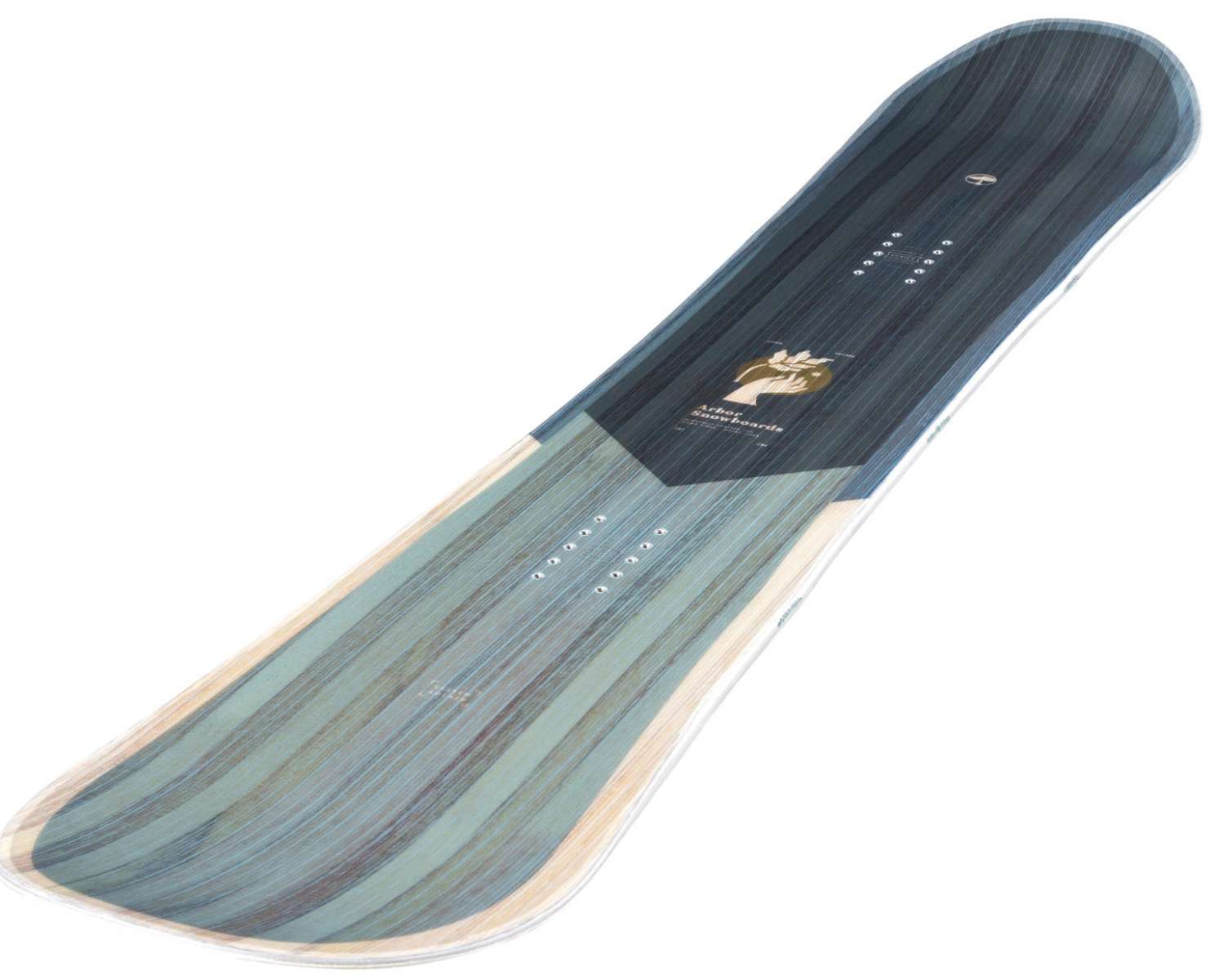 **2024 Arbor Women's Ethos Rocker Snowboard - All-Mountain Freestyle Board for Powder & Park Riding**