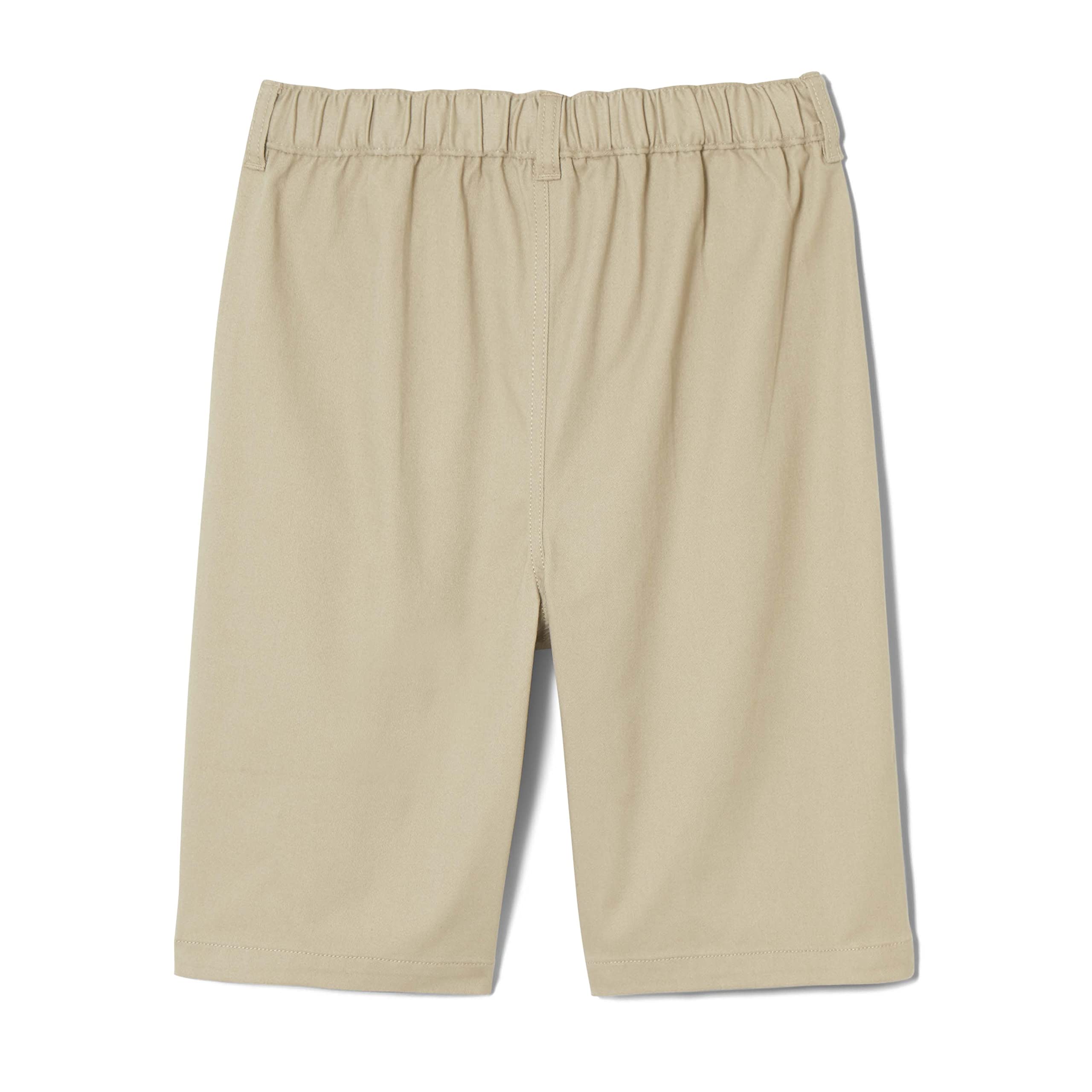 French Toast Boys' Adaptive Bermuda Shorts with Hook & Loop Closure - Comfortable Stretchy Shorts for Kids with Special Needs, Easy On/Off for Playtime & Therapy