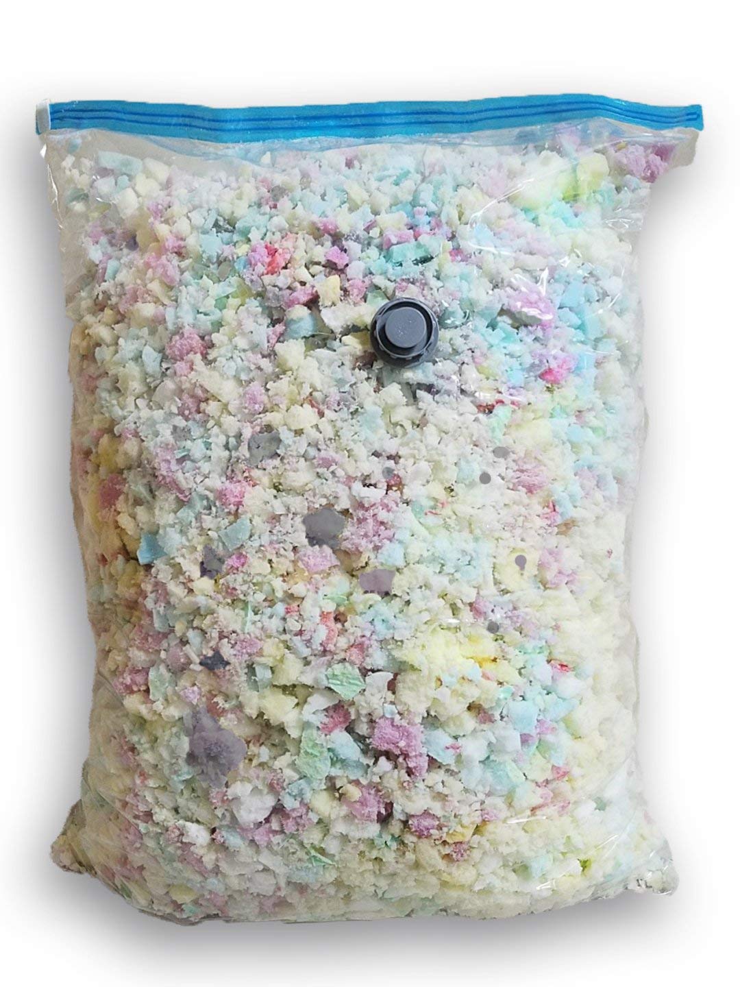 Premium Shredded Polyurethane Foam Filler - 40lb Bulk Pack for DIY Upholstery, Pillow Stuffing, Bean Bag Refill, Pet Bedding & Craft Projects | High-Quality Cushioning Material for Sofas, Chairs, Dog Beds | Made in USA | Perfect for Home Decor & Furniture Repair