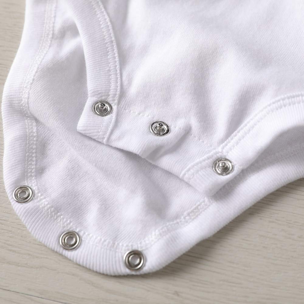 SHLRZY Baby Bodysuits - Unisex Infant Clothes for Playtime & Family Outings