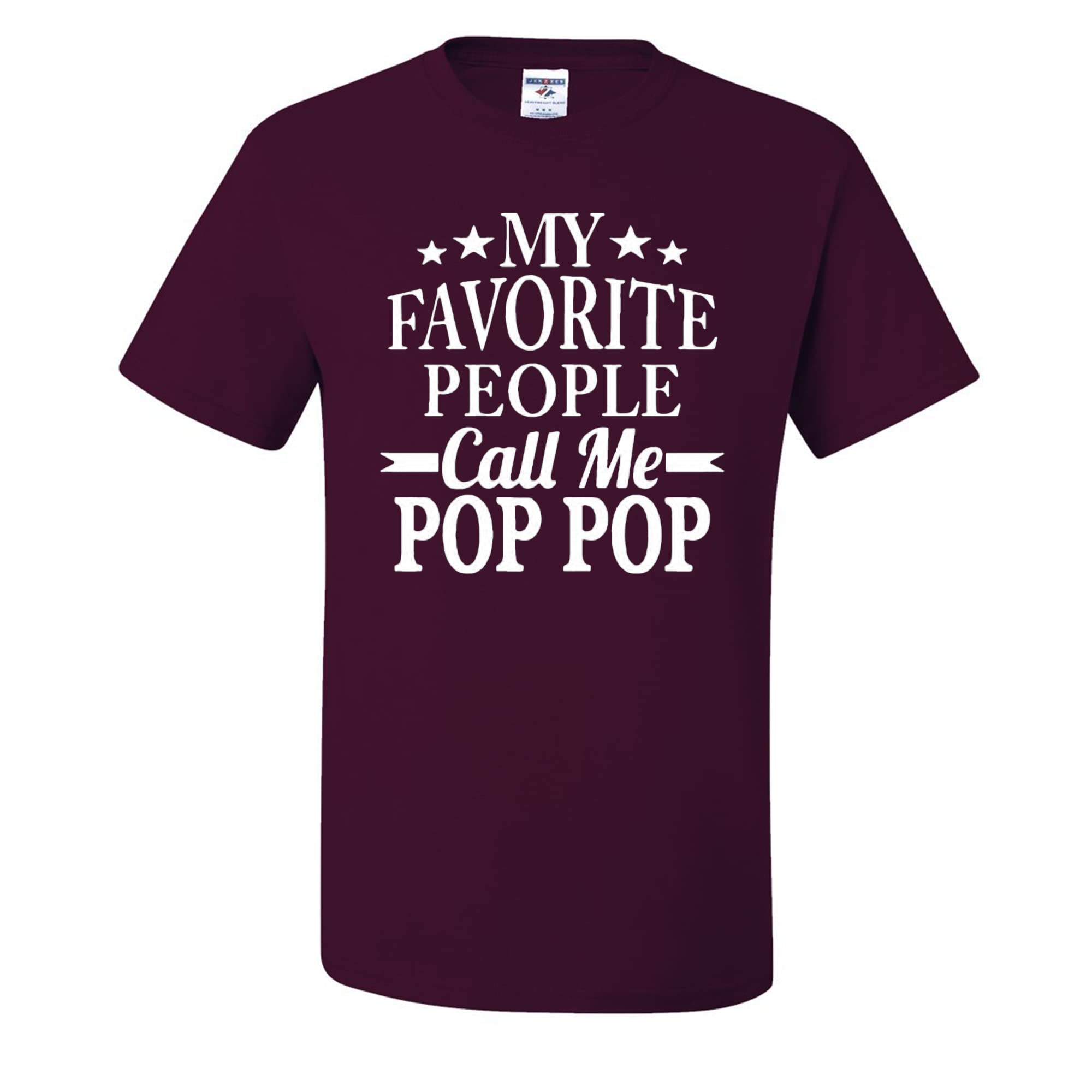 Pop Pop Grandpa T-Shirt for Men - Funny Family Gift Idea - Perfect for Father's Day, Birthday & Casual Wear