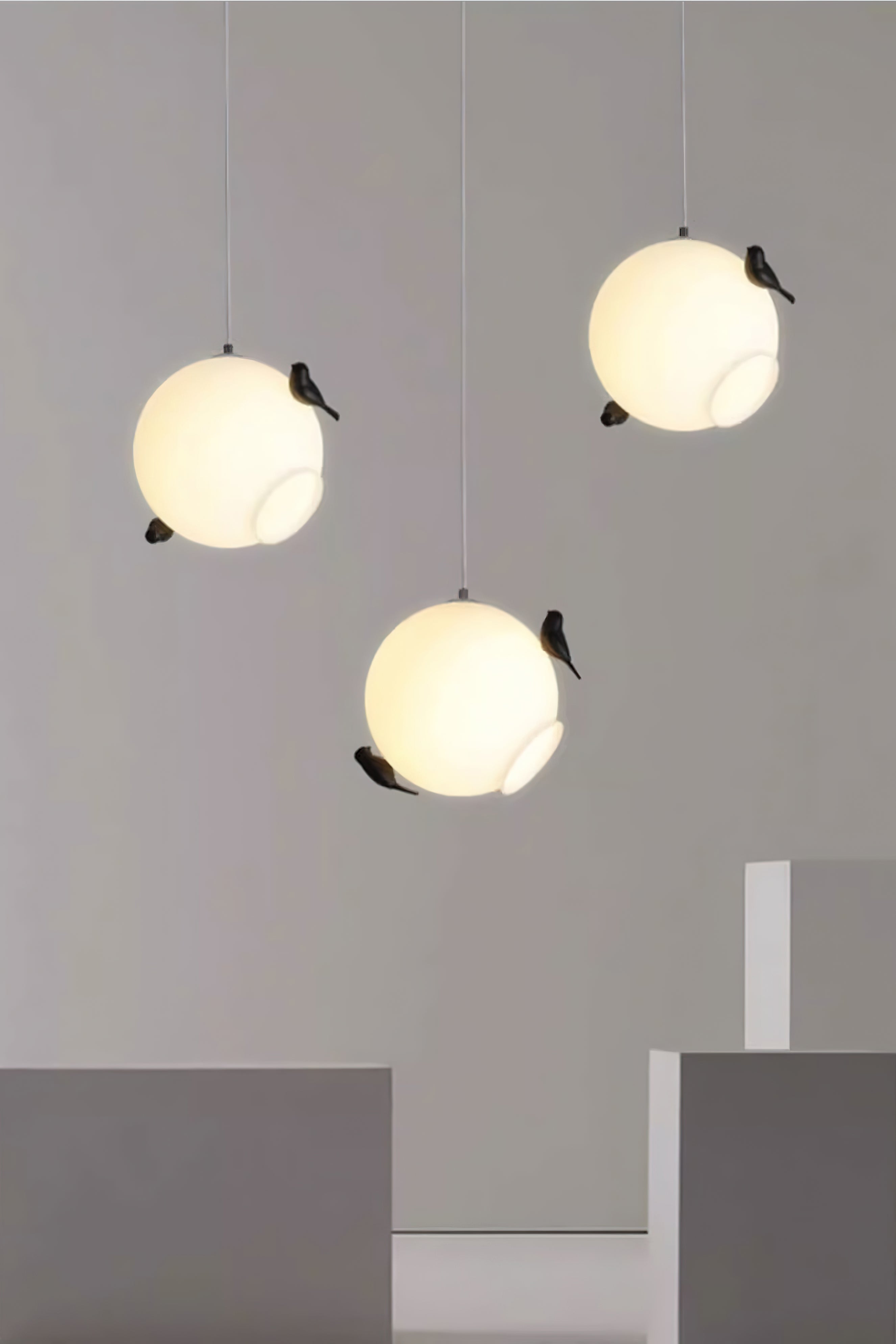 Handmade Rattan Bird's Nest Pendant Light - Boho Chic Hanging Ceiling Lamp for Living Room, Bedroom & Dining Room Decor