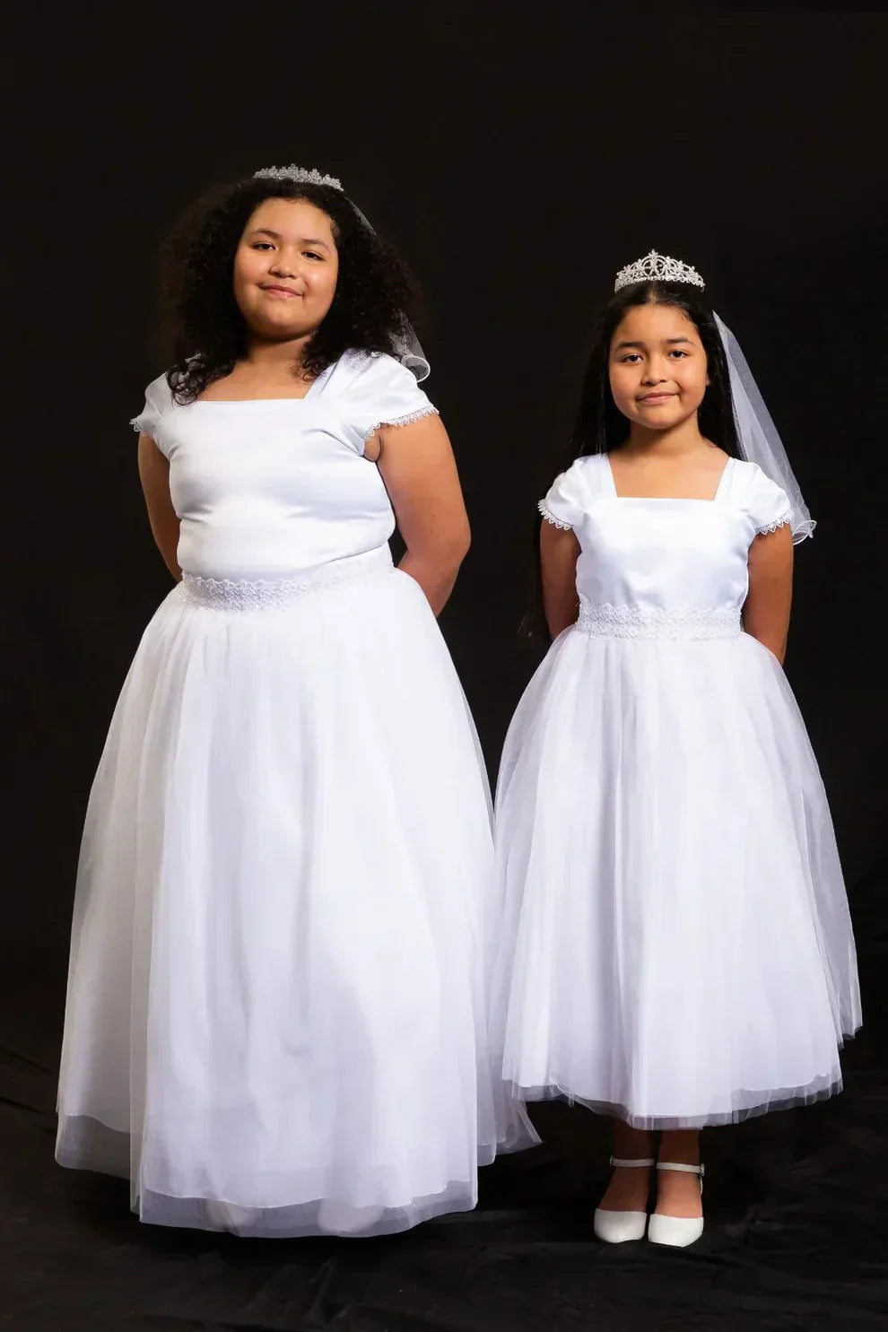 Plus Size White Beaded Bridesmaid Dress for Juniors - Sizes 18.5 & 20.5 | Perfect for Weddings, Prom & Formal Events