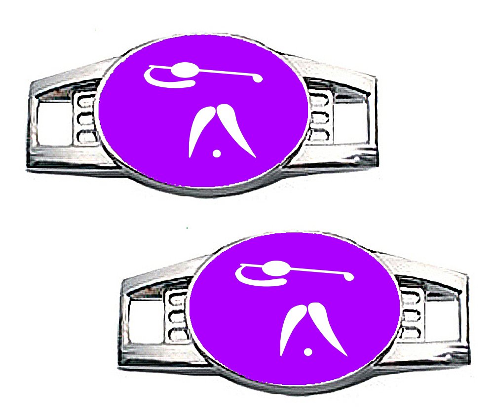 Golf Shoe Charms - 7 Colors for Paracord & Sneakers | Golf Accessories