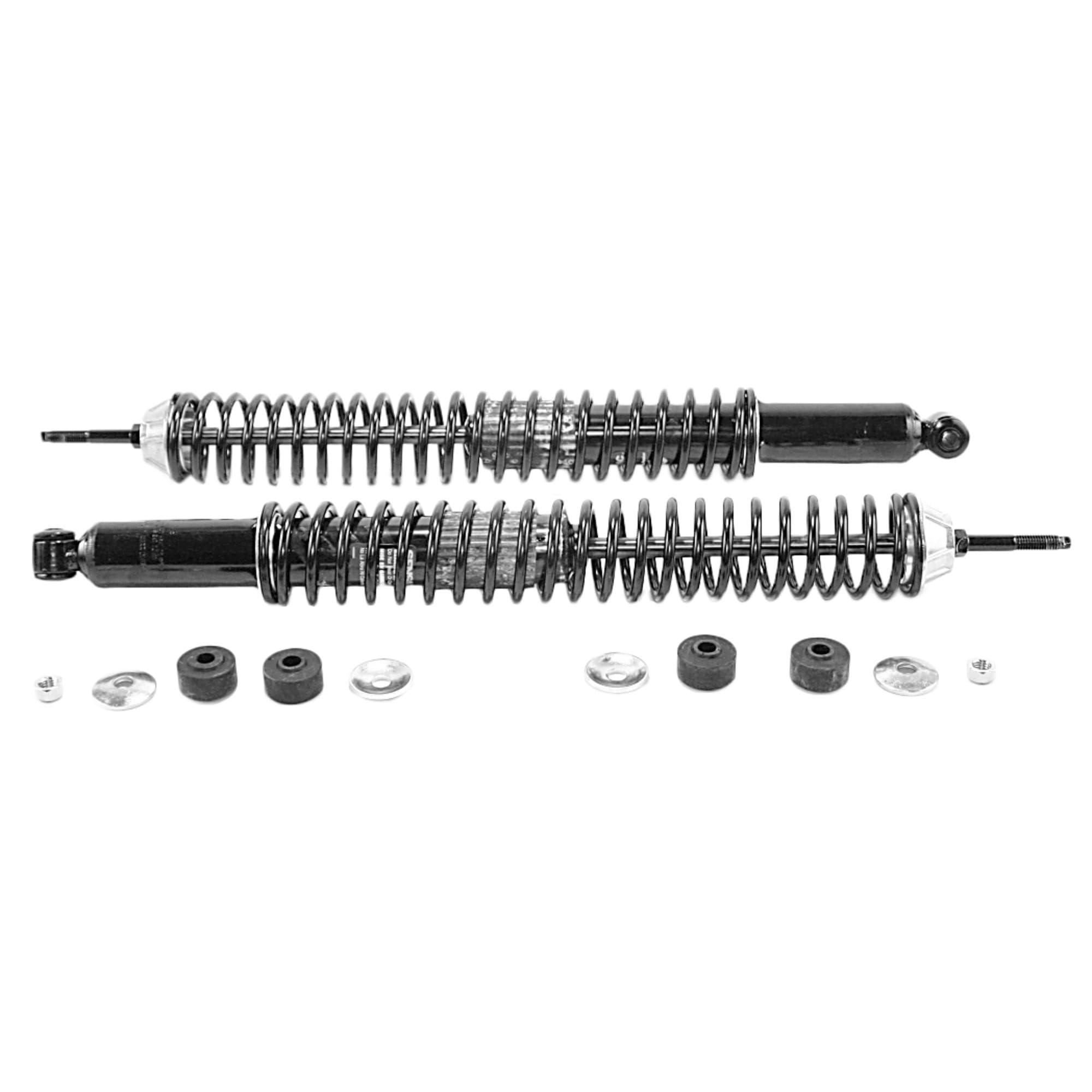 Monroe 58629 Load Adjusting Shock Absorber & Coil Spring Assembly Kit (2-Pack) - Compatible with Ford F-150 2004-2014 - Heavy Duty Suspension Upgrade for Towing & Off-Road Driving