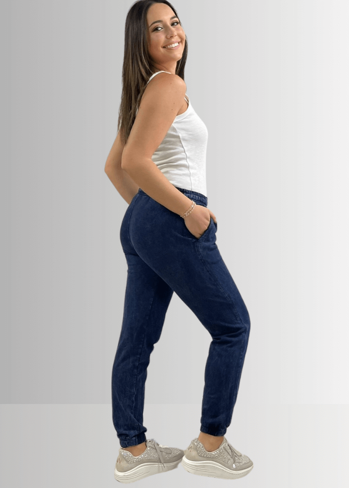 Premium French Terry Pocket Joggers for Men & Women - Comfortable All-Day Wear - Desert Taupe Color - Perfect for Yoga, Lounge & Casual Outfits
