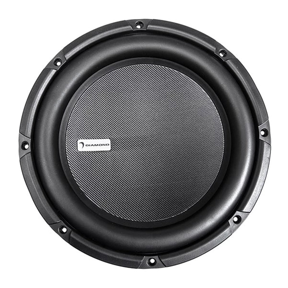 Diamond Audio DES124 500W RMS 12-Inch Dual 2 Ohm Car Subwoofer - Elite Series for Powerful Bass | Perfect for Car Audio Systems & Custom Installations