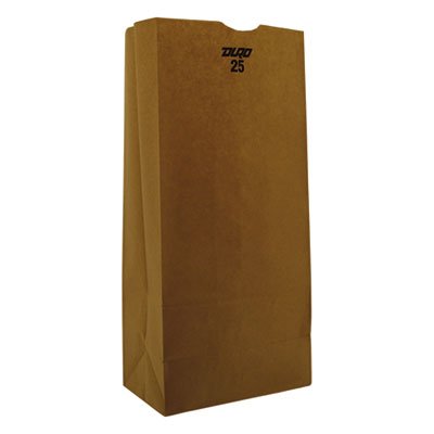 Eco-Friendly General Grocery Paper Bags - Bulk 500 Pack (GK25-500) for Supermarkets, Retail Stores & Farmers Markets