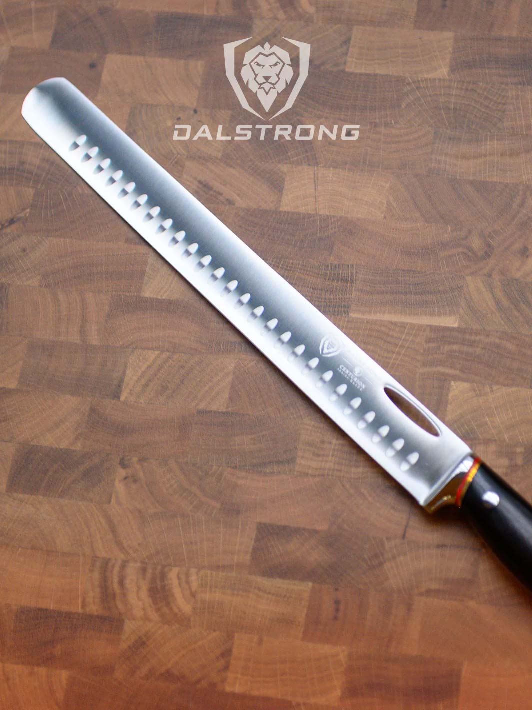 Dalstrong Centurion Series 12-inch Slicing & Carving Knife - Professional Chef Knife for Meat, Roasts & BBQ - Perfect for Home Kitchen & Restaurant Use