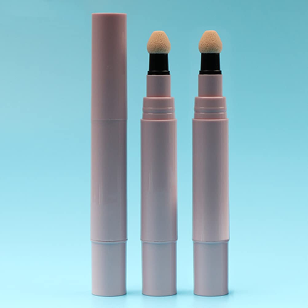 FOMIYES 4pcs Refillable Blush & Lip Gloss Pen Dispenser - Travel-Size Lip Oil & Blusher Tube Containers for Makeup Sample Bottles, Lip Balm Vials - Perfect for DIY Cosmetics, On-The-Go Touch Ups & Professional Makeup Artists