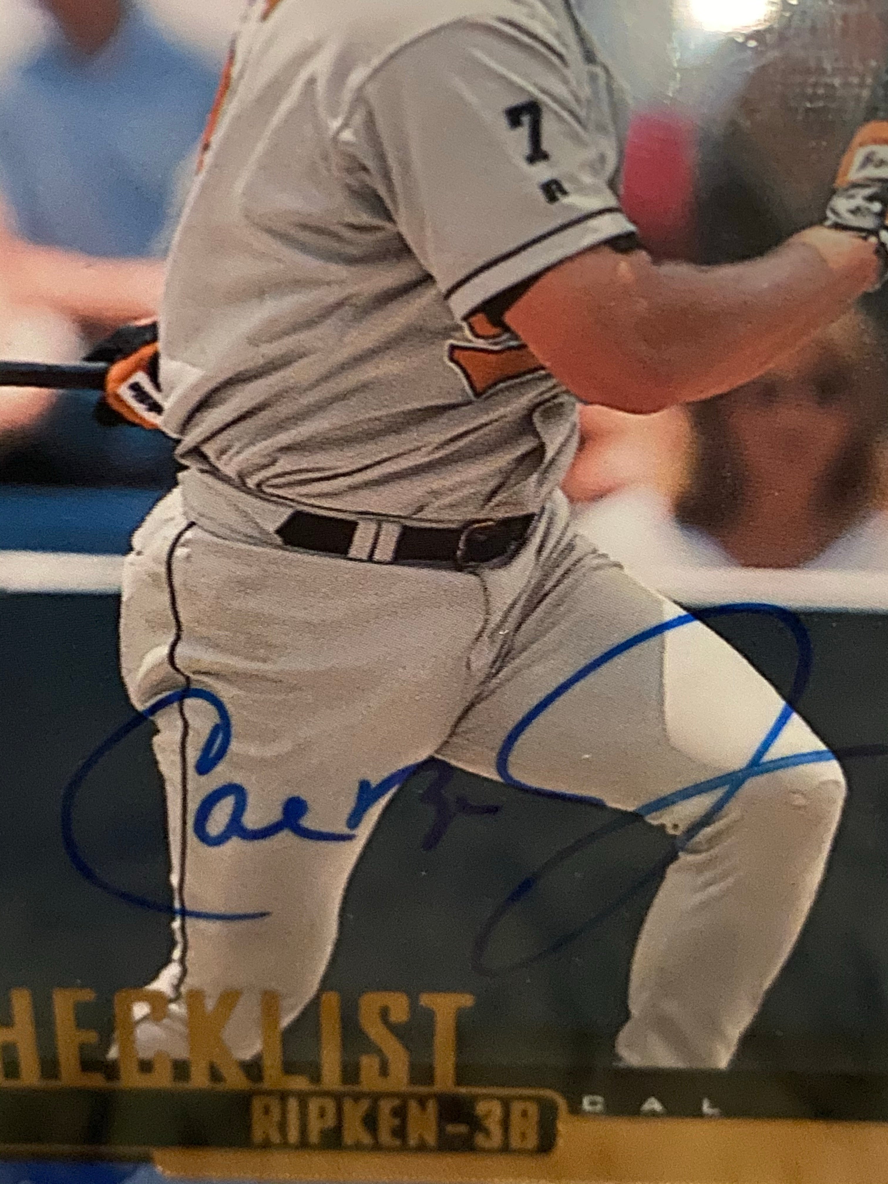 2000 Upper Deck Cal Ripken Jr Autographed Baseball Card PSA DNA Certified - Perfect for Collectors, Sports Memorabilia Displays & Investment