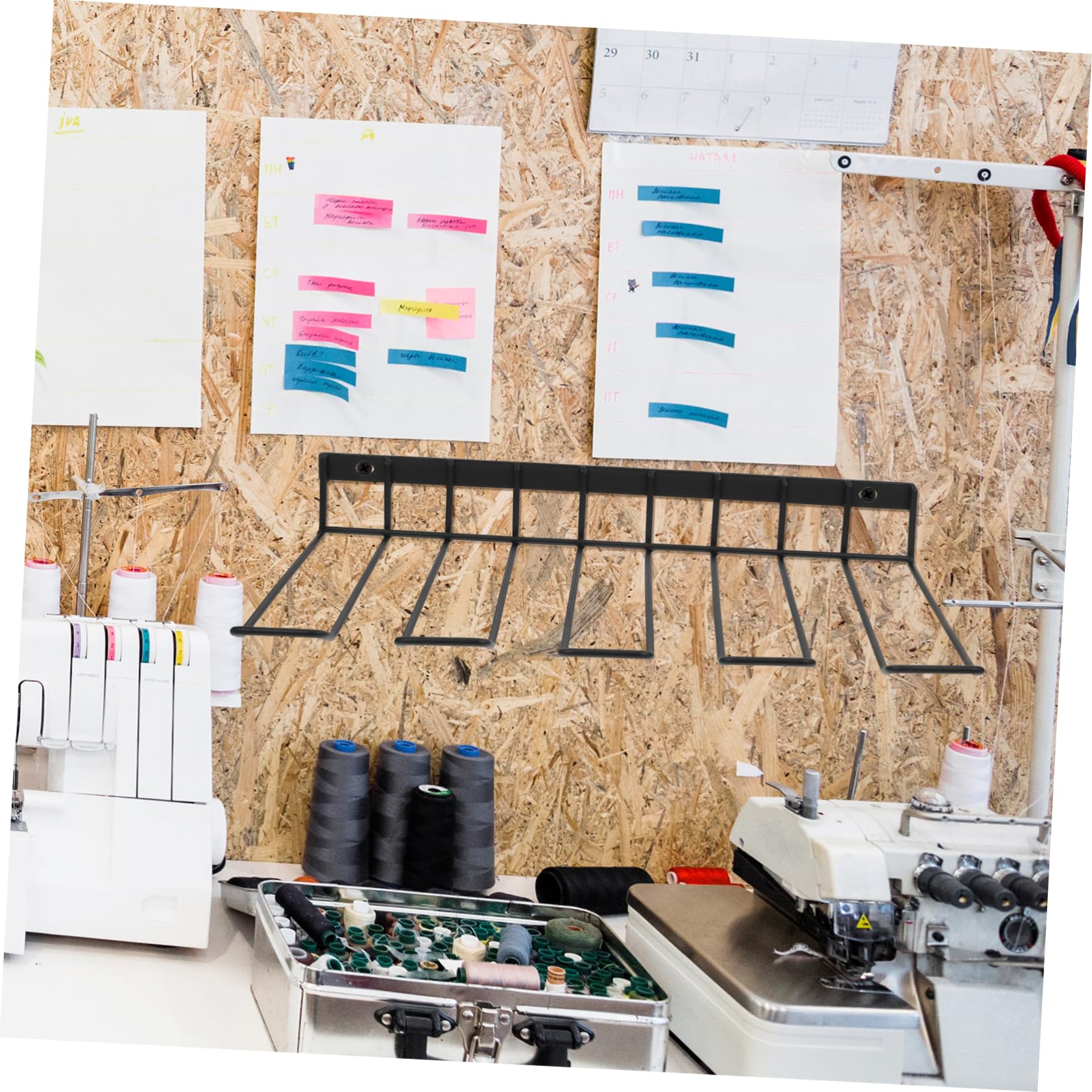 SOESFOUFU Screwdriver Storage Holder - Wall Mounted Power Tool Organizer Rack for Garage, Workshop & DIY Projects - Durable Tool Organizer for Screwdrivers, Wrenches & More