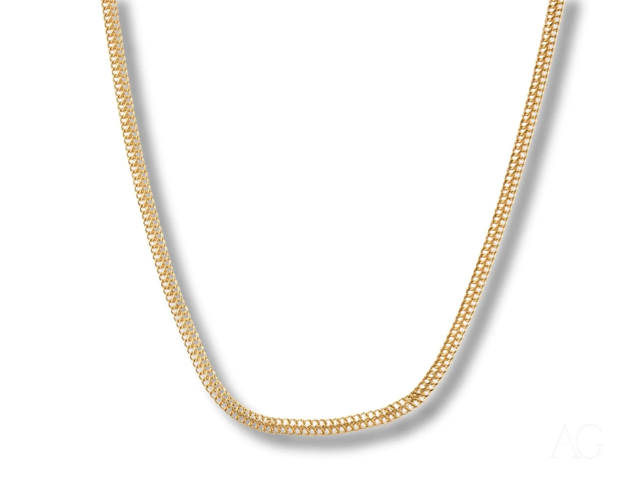 18K Gold Chain Necklace for Women - Bold & Elegant Layering Necklace Jewelry - Perfect for Everyday Wear, Date Nights & Special Occasions