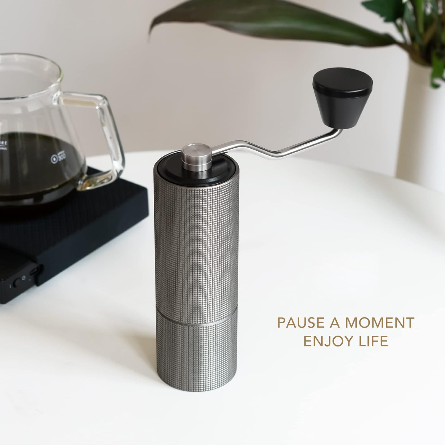 TIMEMORE Chestnut C2 Manual Coffee Grinder 2024 Upgraded - 20g Capacity, CNC Stainless Steel Conical Burr for Espresso, French Press & Pour Over - Perfect for Home, Office & Travel Coffee Brewing