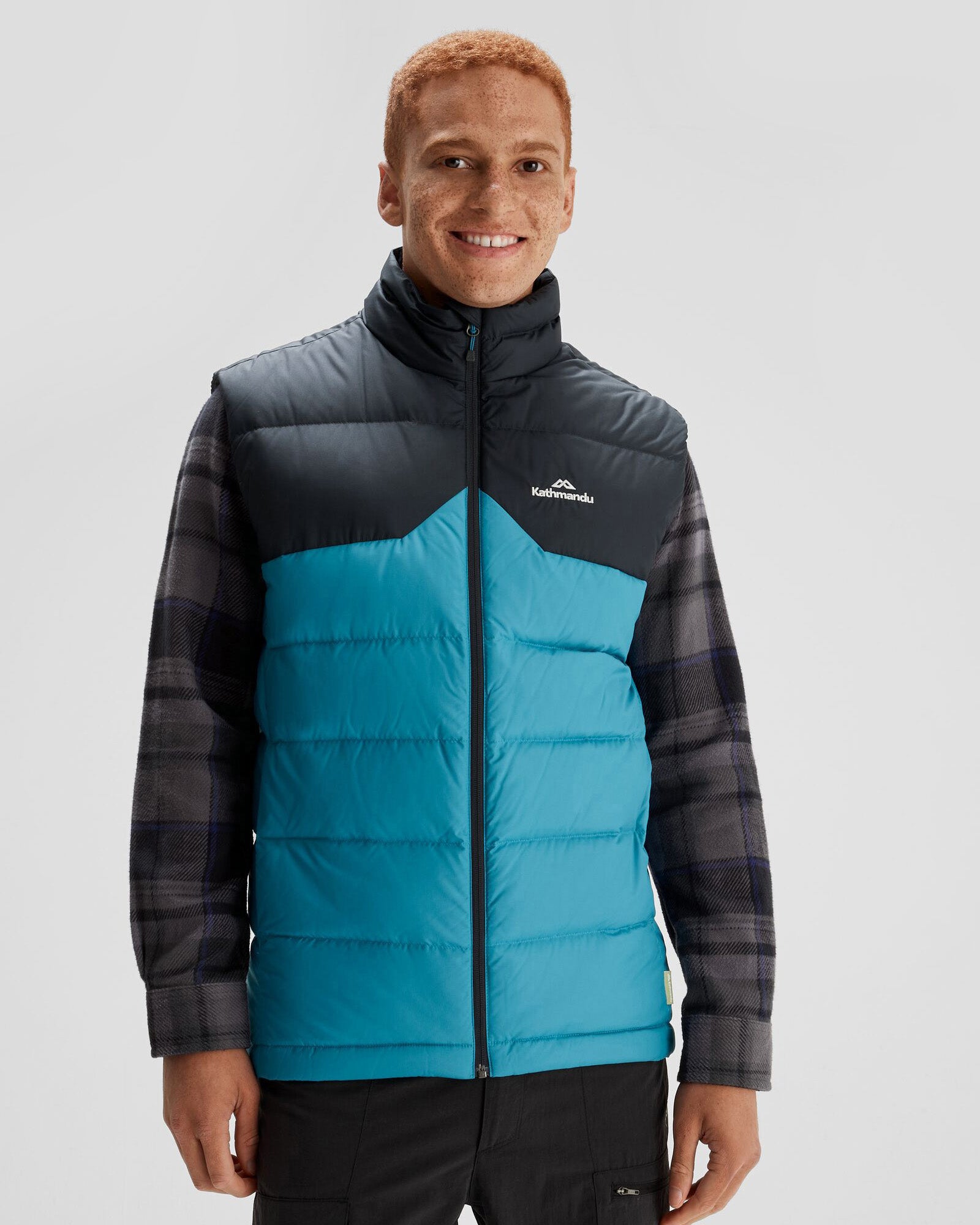 Men's Epiq Down Vest - Lightweight Warm Puffer Jacket for Outdoor Activities | Eddy/Meteor Color Options | Perfect for Hiking, Camping & Winter Sports