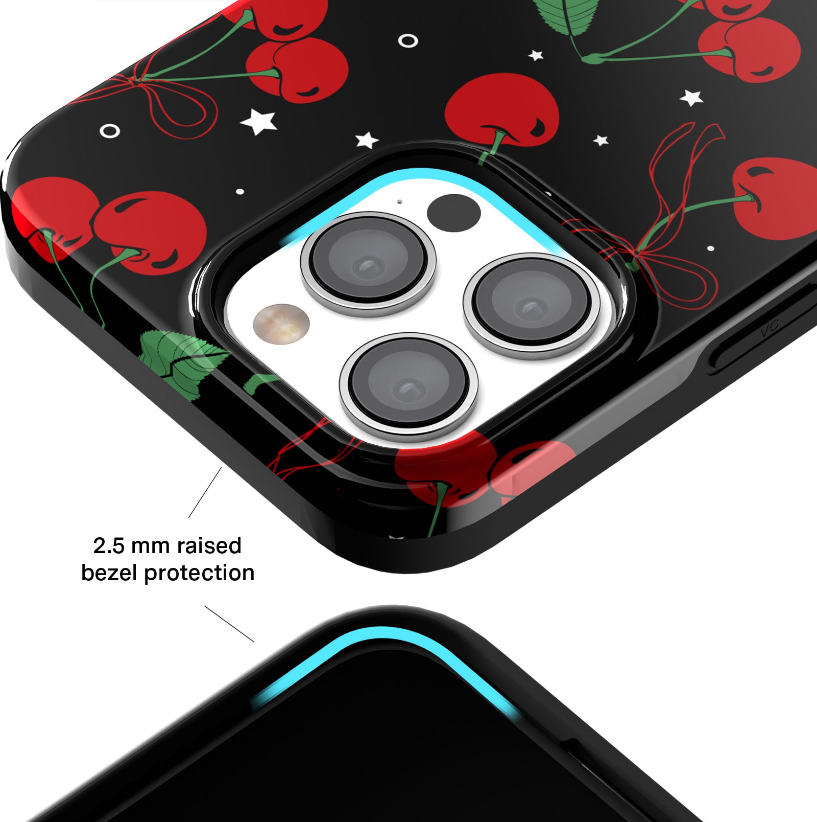 Premium Cherry On Top iPhone Case - Cute & Durable Phone Cover for iPhone [Model] - Perfect for Everyday Use, Travel & Gifting