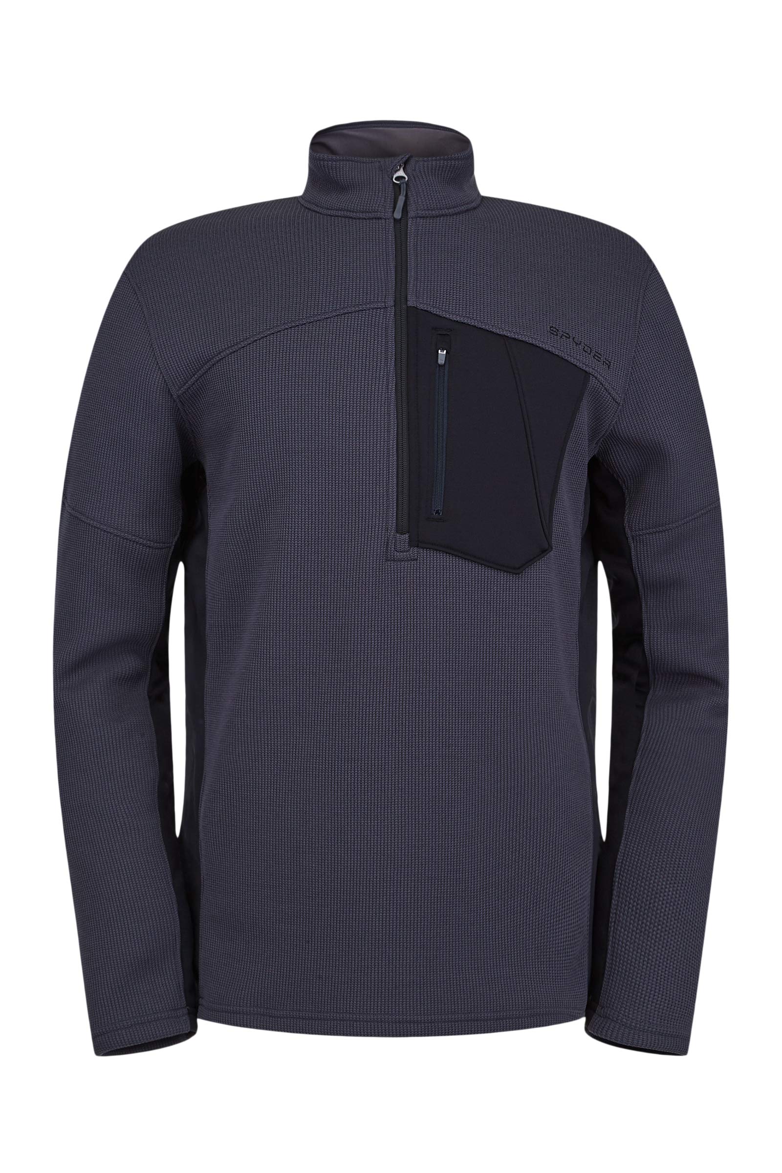 Spyder Men's Bandit Half Zip Sweater - Lightweight Fleece Pullover for Hiking, Skiing & Outdoor Activities | Cold Weather Performance Top