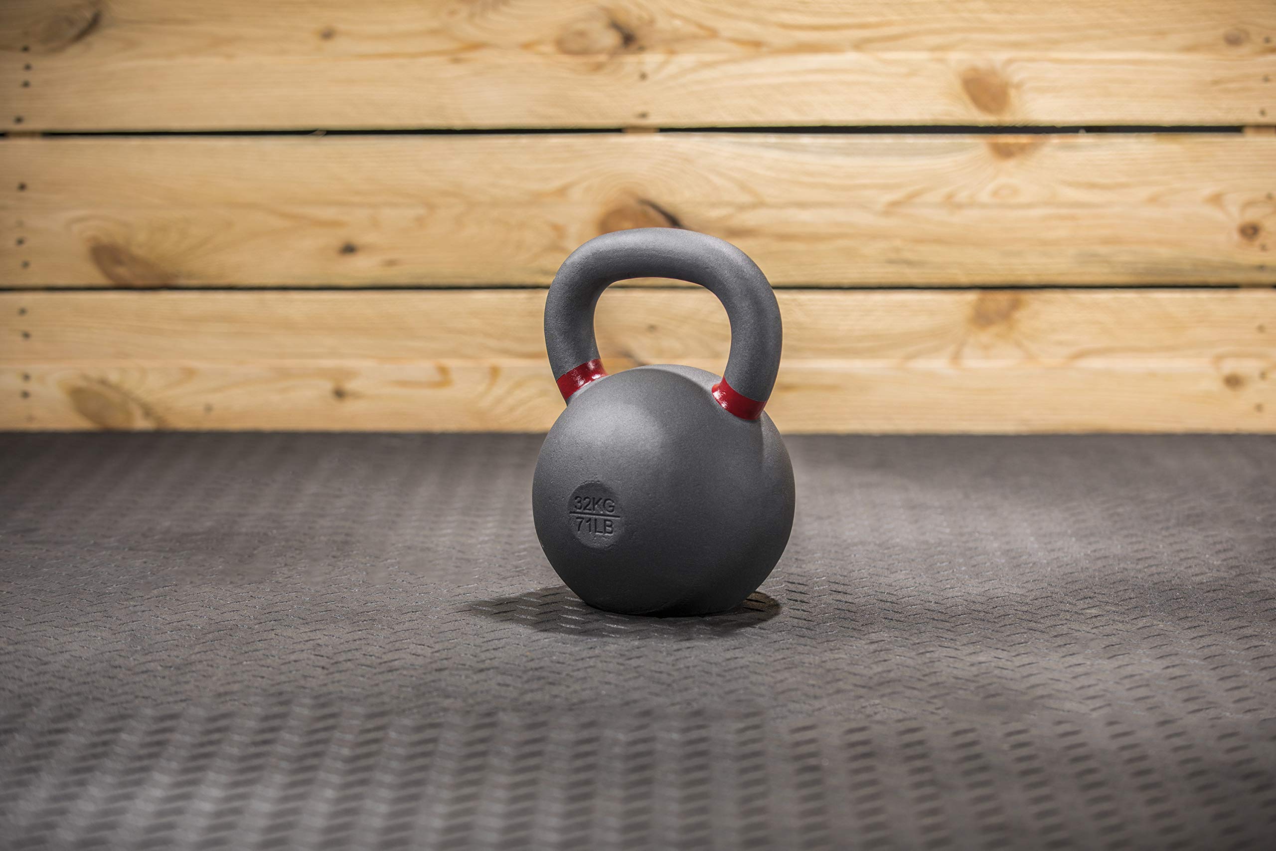 Premium Kettlebell Weights for Full-Body Workouts - Durable Cast Iron Home Gym Equipment for Strength Training, CrossFit & Functional Fitness - Perfect for HIIT, Cardio & Muscle Building at Home or Gym